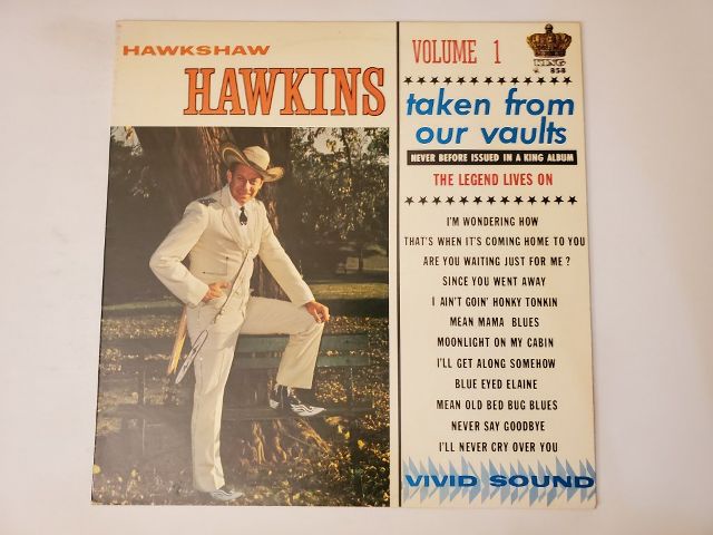 Hawkshaw Hawkins Taken From Our Vaults Volume 1 vinyl record