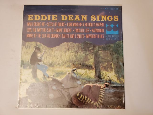 Eddie Dean Eddie Dean Sings vinyl record