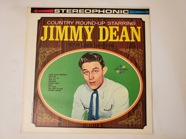 Jimmy Dean Country Round-Up vinyl record