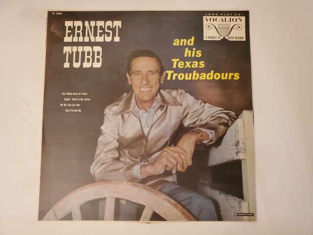 Ernest Tubb Ernest Tubb and his Texas Troubadours vinyl record