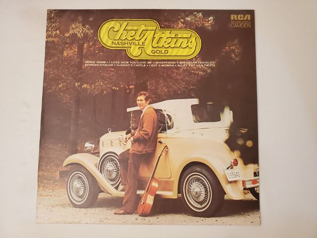 Chet Atkins Nashville Gold vinyl record
