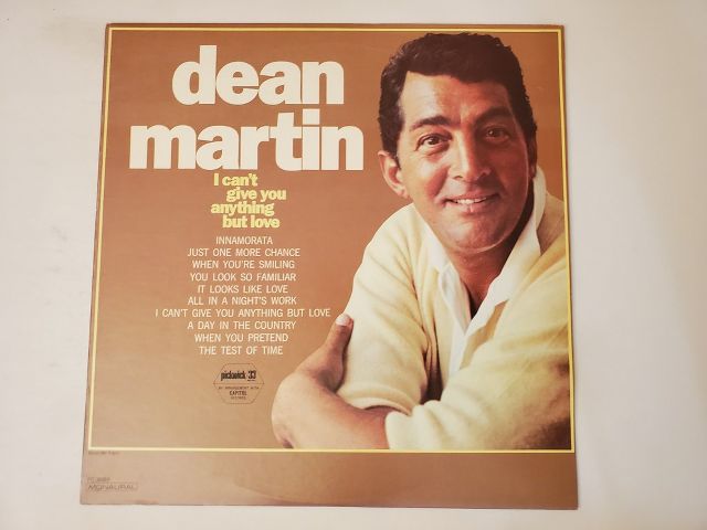 Dean Martin I Can?t Give You Anything But Love vinyl record