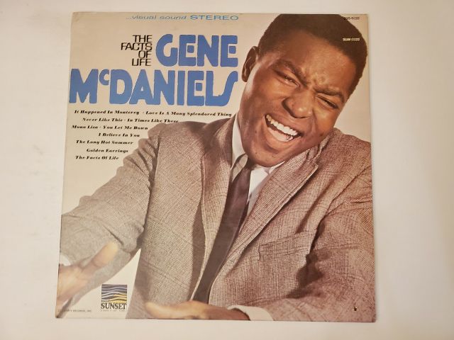 Gene McDaniels The Facts of Life vinyl record