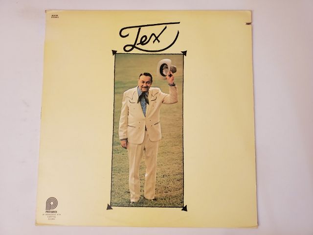 Tex Ritter Tex vinyl record