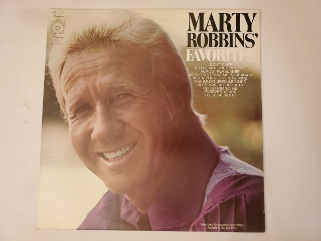 Marty Robbins Favorites vinyl record
