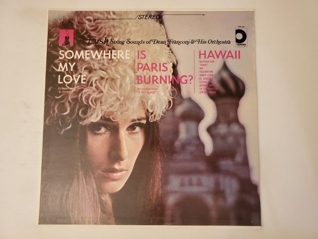 Dean Franconi & His Orchestra Somewhere My Love / Is Paris Burning? / Hawaii vinyl record