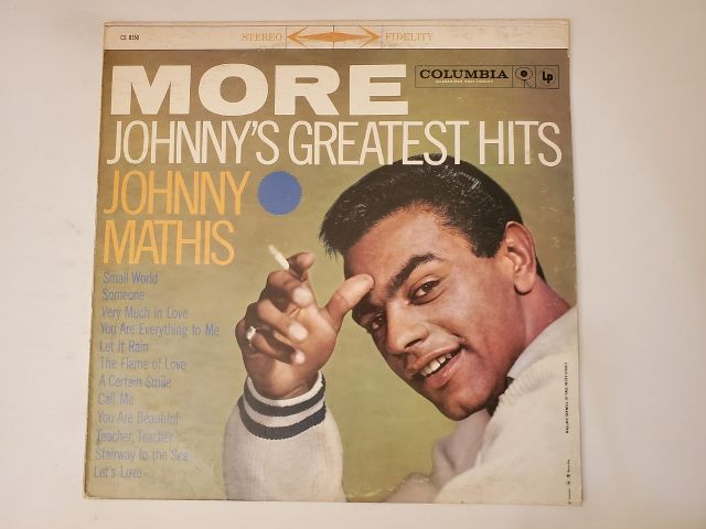 Johnny Mathis More Johnny's Greatest Hits vinyl record