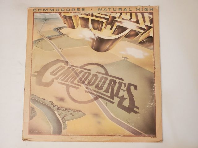 Commodores Natural High vinyl record