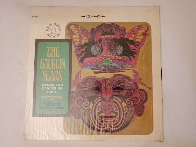Francis Mazi?re The Gauguin Years: Songs and Dances of Tahiti vinyl record