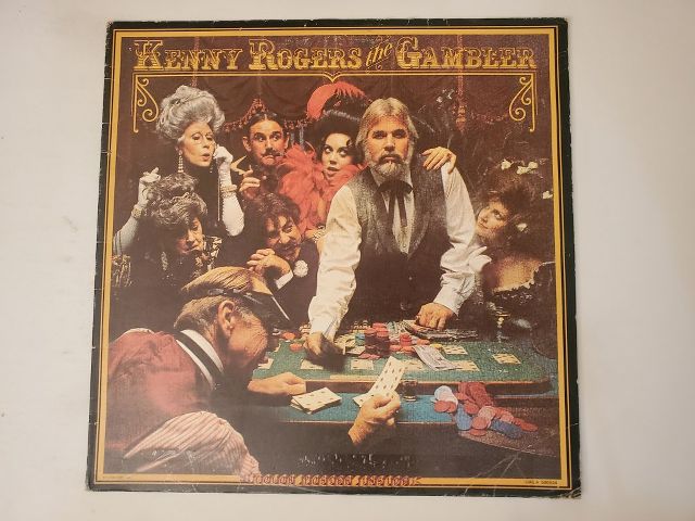 Kenny Rogers The Gambler vinyl record
