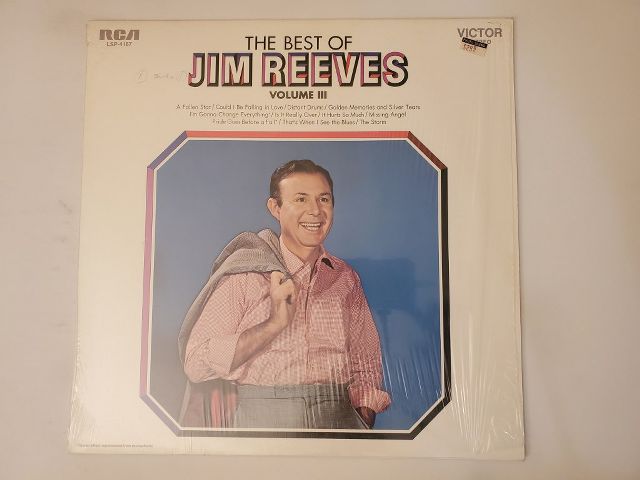 Jim Reeves The Best of Jim Reeves Volume III vinyl record