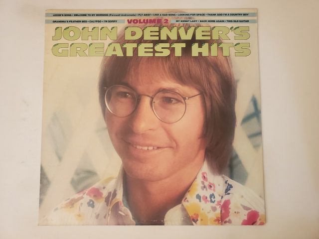 John Denver John Denver's Greatest Hits Volume 2 vinyl record