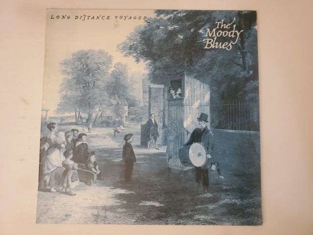 The Moody Blues Long Distance Voyager vinyl record