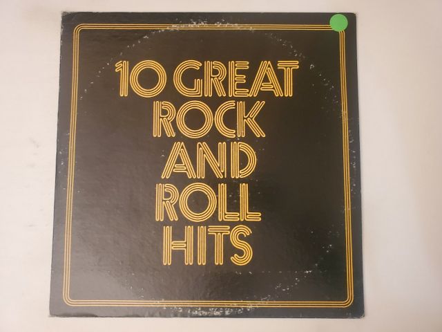 Various Artists 10 Great Rock and Roll Hits vinyl record