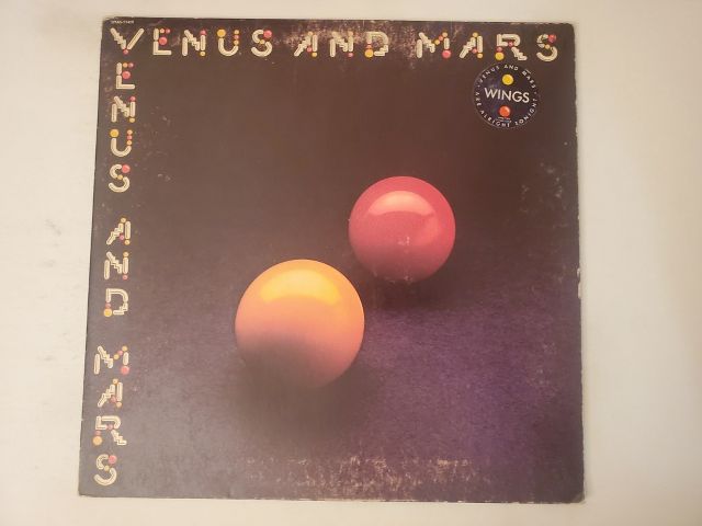Wings Venus and Mars vinyl record