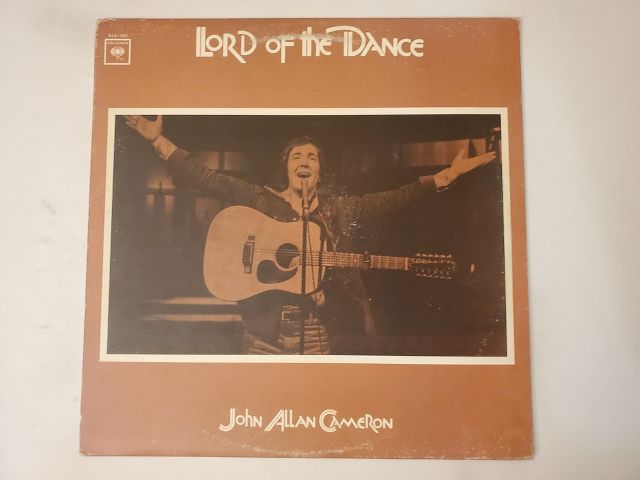 John Allan Cameron Lord of the Dance vinyl record