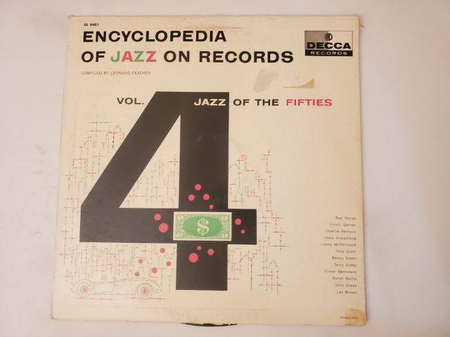 Various Artists Encyclopedia of Jazz on Records Volume 4: Jazz of the Fifties vinyl record