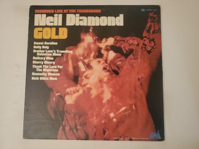 Neil Diamond Gold vinyl record