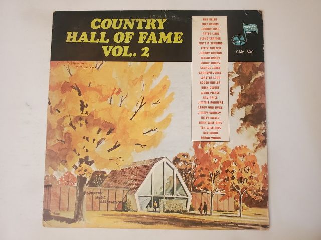 Various Artists Country Hall of Fame Vol. 2 vinyl record