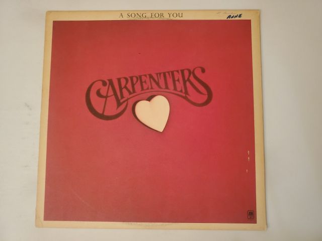 Carpenters A Song for You vinyl record