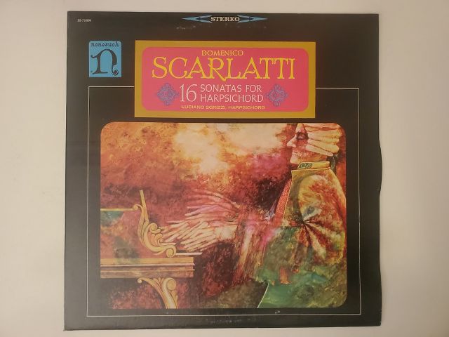 Domenico Scarlatti 16 Sonatas for Harpsichord vinyl record