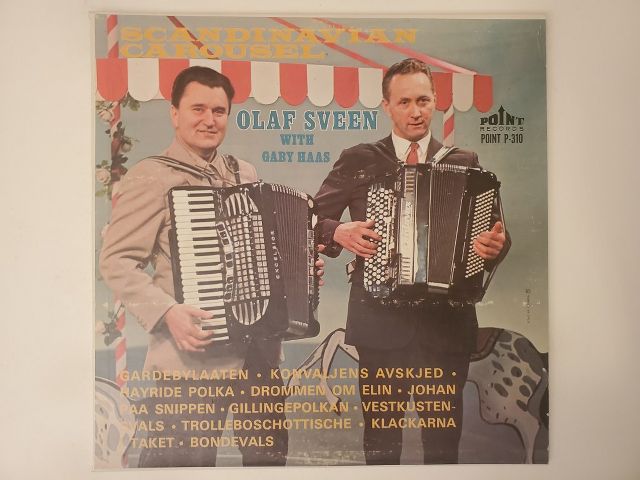 Olaf Sveen with Gaby Haas Scandinavian Carousel vinyl record