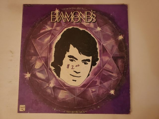 Neil Diamond Double Gold vinyl record