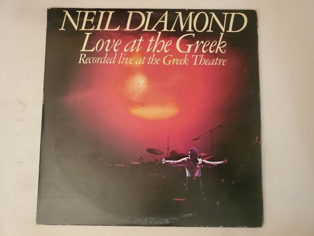 Neil Diamond Love at the Greek vinyl record