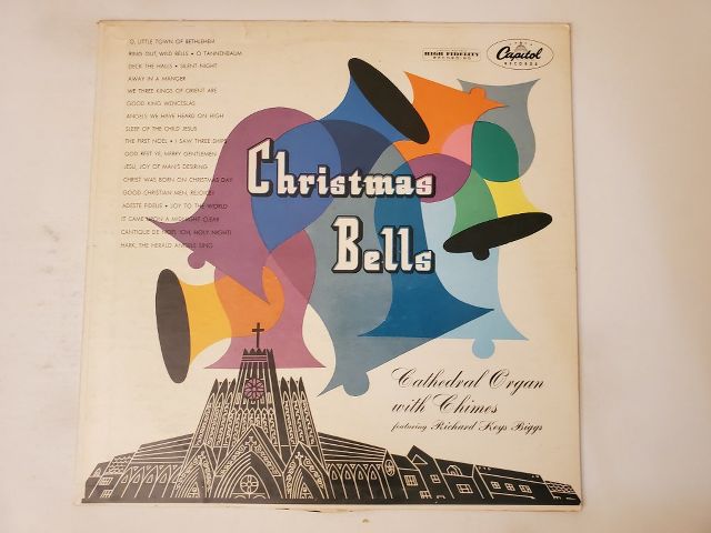 Richard Keys Biggs Christmas Bells vinyl record