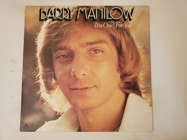 Barry Manilow This One's For You vinyl record
