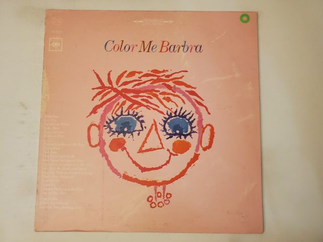 Barbra Streisand Color Me Barbra vinyl record