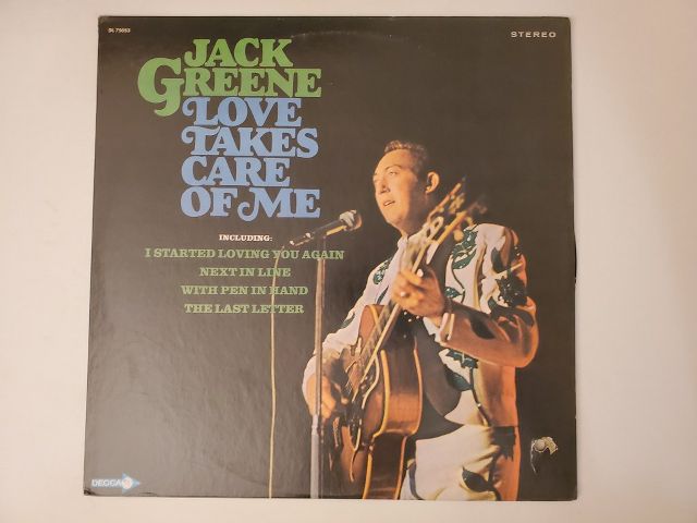Jack Greene Love Takes Care Of Me vinyl record