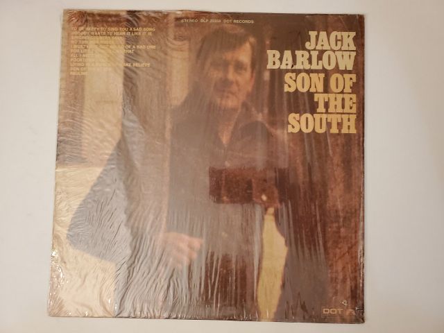 Jack Barlow Son of the South vinyl record