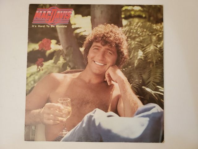 Mac Davis It's Hard To Be Humble vinyl record