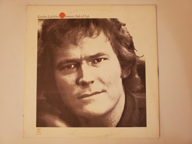 Gordon Lightfoot Summer Side of Life vinyl record