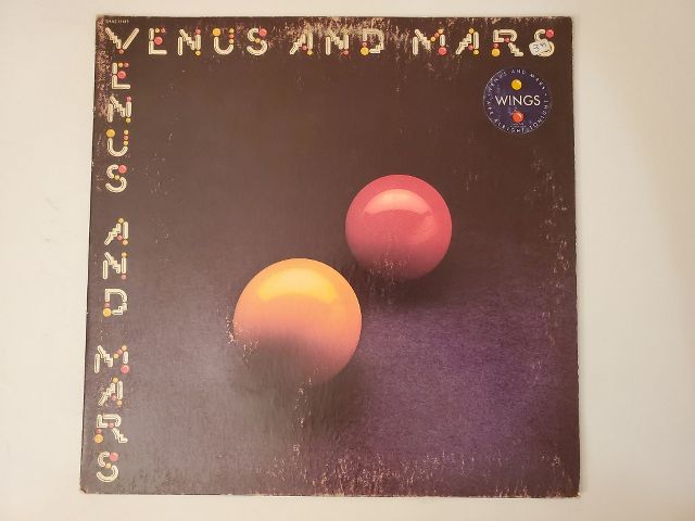 Wings Venus and Mars vinyl record