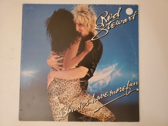 Rod Stewart Blondes Have More Fun vinyl record