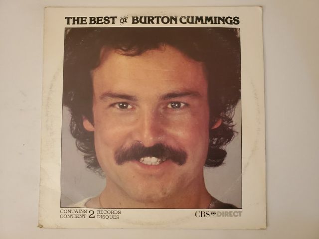 Burton Cummings The Best of Burton Cummings vinyl record