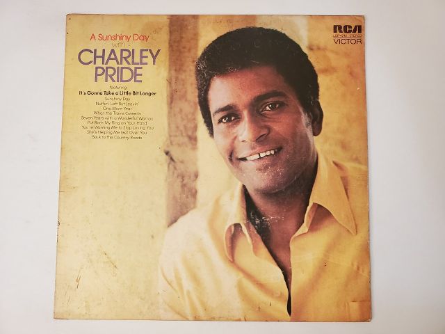Charley Pride A Sunshiny Day with Charley Pride vinyl record