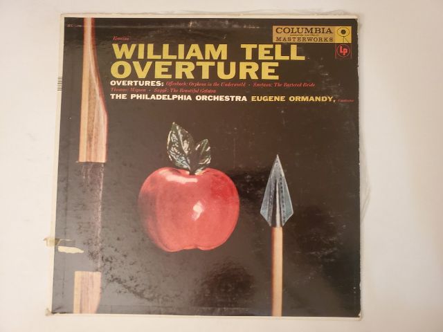 The Philadelphia Orchestra William Tell Overture vinyl record