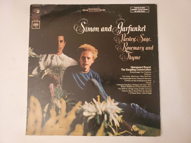 Simon & Garfunkel Parsley, Sage, Rosemary and Thyme vinyl record