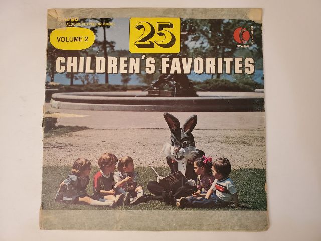 Unknown 25 Children's Favorites Volume 2 vinyl record