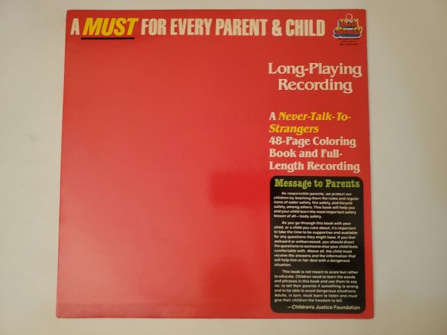 Unknown Long-Playing Recording: A Never-Talk-To-Strangers vinyl record