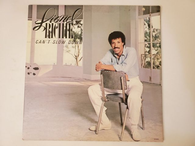 Lionel Richie Can't Slow Down vinyl record
