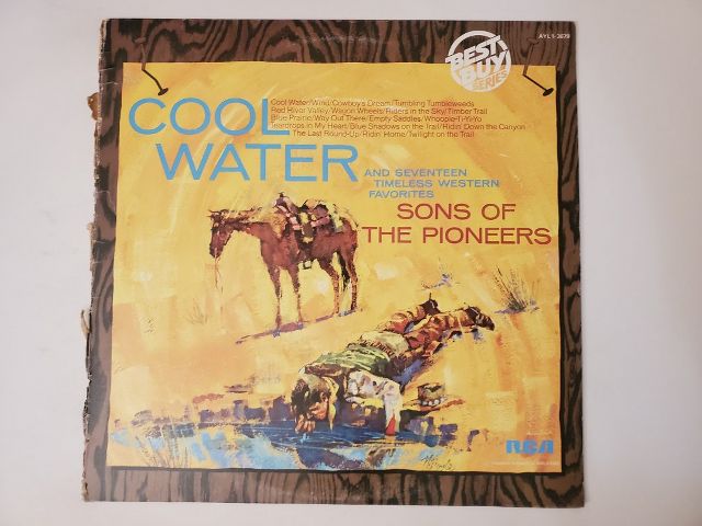 Sons of the Pioneers Cool Water vinyl record