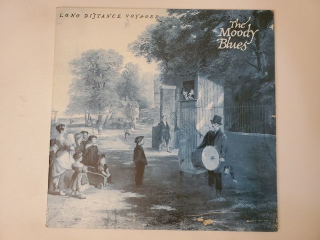 The Moody Blues Long Distance Voyager vinyl record