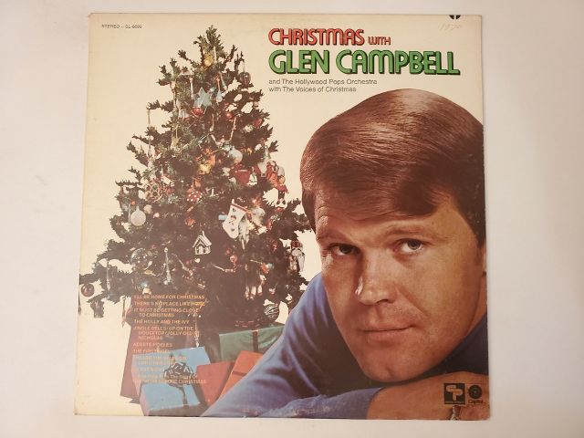 Glen Campbell Christmas with Glen Campbell vinyl record