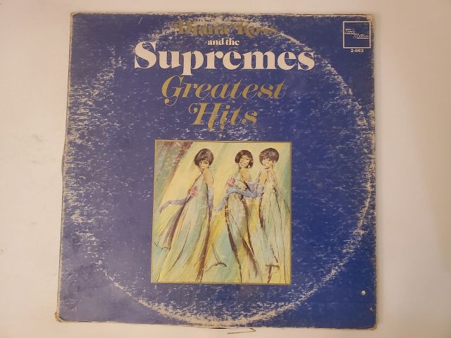 Diana Ross and the Supremes Greatest Hits vinyl record
