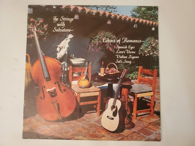 The Strings with Salvatore Echoes of Romance vinyl record