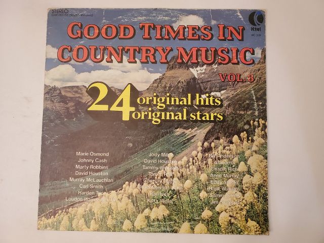 Various Artists Good Times in Country Music Vol. 8 vinyl record